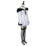 Game Tekken 8 Lili Women White Set Cosplay Costume Outfits Halloween Carnival Suit