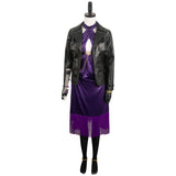 Game Tekken 8 Nina Williams Women Black Outfit Cosplay Costume Outfits Halloween Carnival Suit