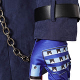 Game Tekken 8 Steve Fox Blue Outfit Cosplay Costume Outfits Halloween Carnival Suit