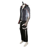 Game Tekken Jin Kazama Black Outfit Cosplay Costume Outfits Halloween Carnival Suit