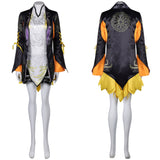 Game Tekken Ling Xiaoyu Women Black Outfit Cosplay Costume Outfits Halloween Carnival Suit