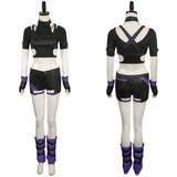 Game Tekken Reina Women Black Outfit Cosplay Costume Outfits Halloween Carnival Suit