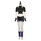 Game Tekken Reina Women Black Outfit Cosplay Costume Outfits Halloween Carnival Suit