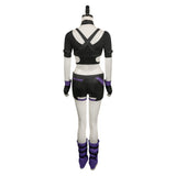 Game Tekken Reina Women Black Outfit Cosplay Costume Outfits Halloween Carnival Suit