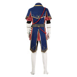 Game The Legend of Zelda: Tears of the Kingdom Link Blue Suit Cosplay Costume Outfits Halloween Carnival Suit