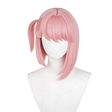 Genshin Impact Charlotte Cosplay Wig Heat Resistant Synthetic Hair Halloween Party Carnival Props