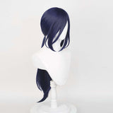 Genshin Impact Clorinde Cosplay Wig Heat Resistant Synthetic Hair Halloween Party Carnival Props