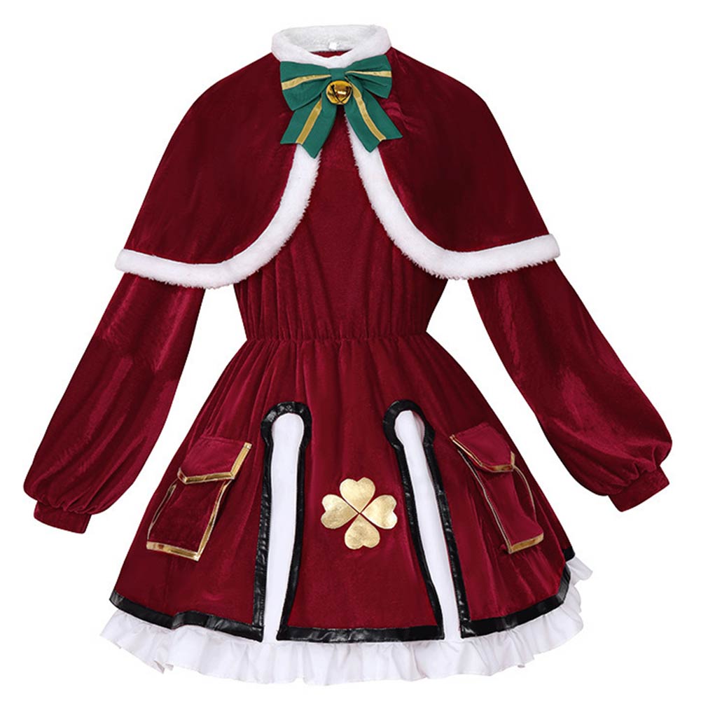 Genshin Impact Klee Original Design Christmas Adult Dress Cosplay Cost –  TrendsinCosplay