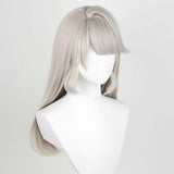 Genshin Impact Lynette Childhood Cosplay Wig Heat Resistant Synthetic Hair Halloween Party Carnival Props