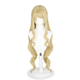 Genshin Impact Navia Cosplay Wig Heat Resistant Synthetic Hair Halloween Party Carnival Props