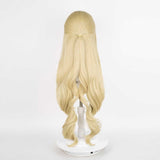 Genshin Impact Navia Cosplay Wig Heat Resistant Synthetic Hair Halloween Party Carnival Props