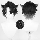 Genshin Impact Wriothesley Cosplay  Wig Heat Resistant Synthetic Hair Halloween Party Carnival Props
