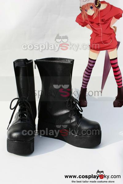 Gintama Kagura Cosplay  Boots Shoes