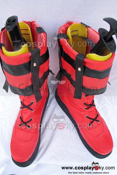 Guilty Gear Sol Badguy Cosplay Boots Custom Made