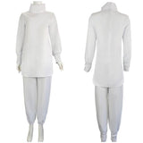 Hajime Kashimo White Suit Cosplay Costume Outfits Halloween Carnival Suit