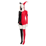 Harley Quinn Christmas Original Design Pajamas Dress Up Cosplay Costume Outfits Halloween Carnival Suit