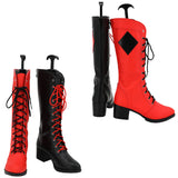 Harley Quinn Cosplay Shoes Boots Halloween Costumes Accessory