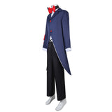 Helluva Boss Hazbin Hotel TV Moxxie Blue Outfit Cosplay Costume Outfits Halloween Carnival Suit