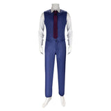 A Haunting in Venice Hercule Poirot Cosplay Costume Halloween Carnival Suit