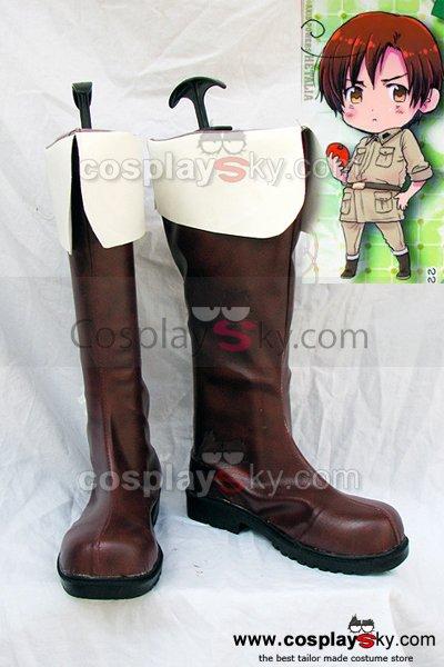 Hetalia: Axis Powers Northern Italy Cosplay Boots Shoes