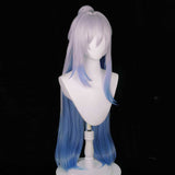 Honkai Star Rail Jingliu Cosplay Wig Heat Resistant Synthetic Hair Carnival Halloween Party Props