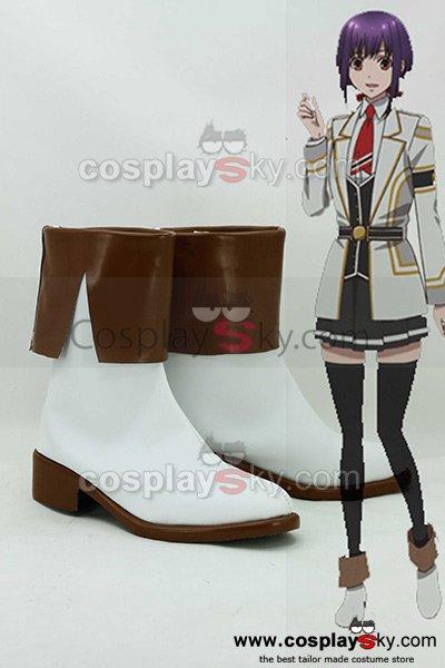Kamigami no Asobi: Ludere deorum Yui Kusanagi Cosplay Boots Shoes