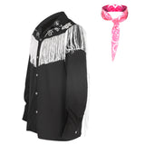 Ken Shirt Scarf Set Cosplay Costume Outfits Halloween Carnival Suit