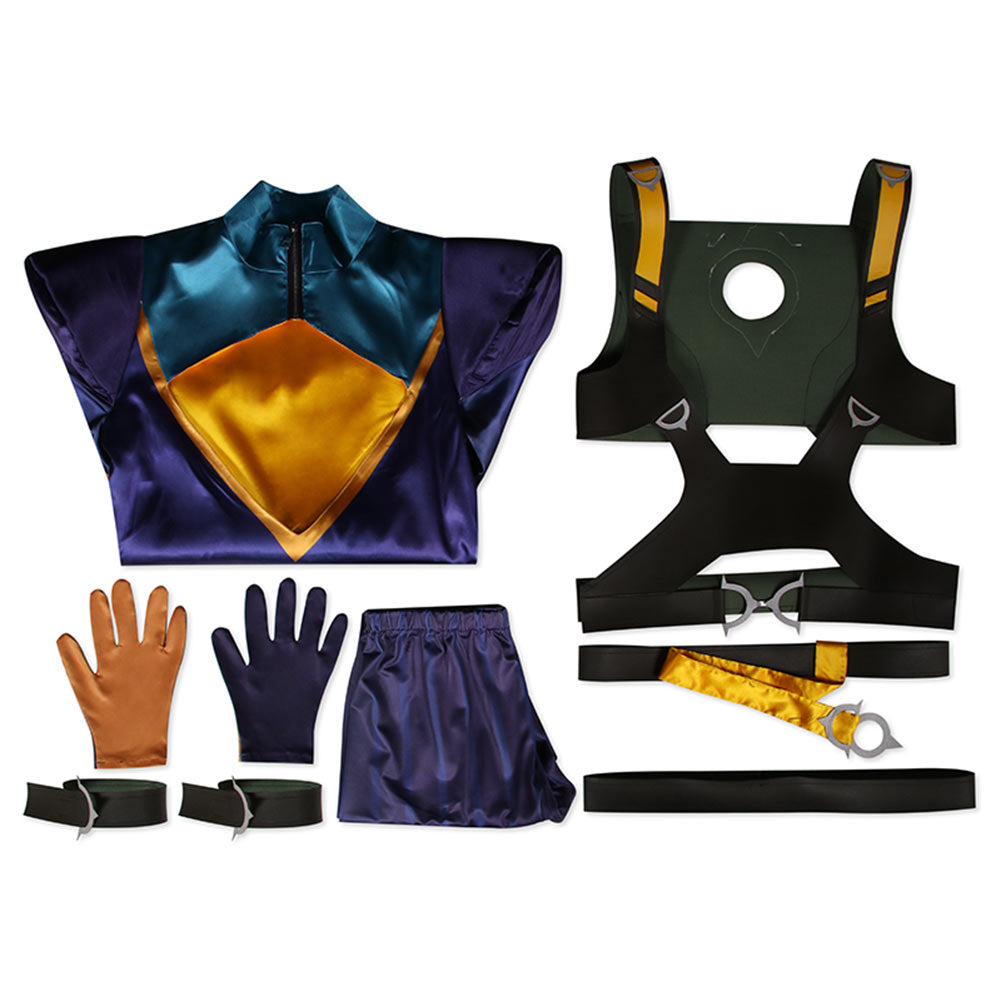 League of Legends Yone Champion Spotlight Cosplay Costume Outfits Halloween Carnival Suit