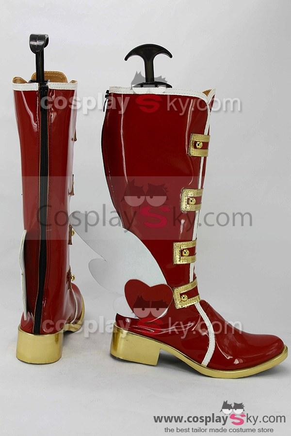LoveLive! Valentine's Day Rin Hoshizora Boots Cosplay Shoes