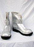 Macross Frontier Sheryl Nome Cosplay Boots Silver