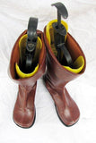 Mobile Suit Gundam Cosplay Boots Shoes Red Brown