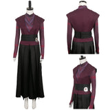 Morgan Elsbeth Red Cosplay Costume Outfits Halloween Carnival Suit