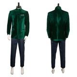 Movie Argylle 2024 Argylle Green Secret Service Set Cosplay Costume Outfits Halloween Carnival Suit