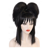 Movie Beetlejuice 2024 Beetlejuice Lydia Deetz Wig Heat Resistant Synthetic Hair Carnival Halloween Party Props