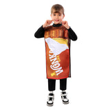 Movie Charlie and the Chocolate Factory Kids Children Chocolate Cosplay Costume Outfits Halloween Carnival Suit