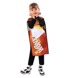 Movie Charlie and the Chocolate Factory Kids Children Chocolate Cosplay Costume Outfits Halloween Carnival Suit