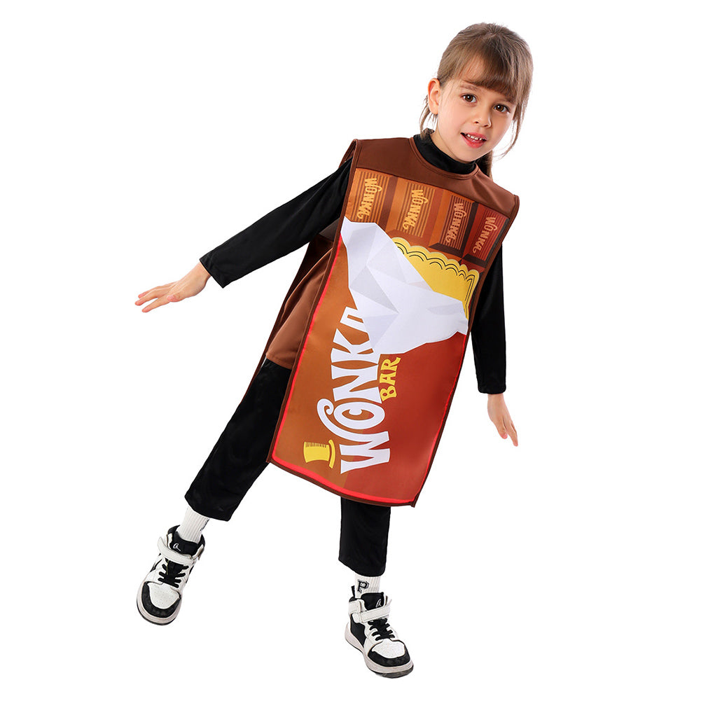 Movie Charlie And The Chocolate Factory Child Cosplay Halloween For