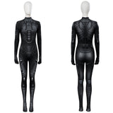 Movie Dune: Part Two 2024 Chani Women Black Jumpsuit Cosplay Costume Outfits Halloween Carnival Suit