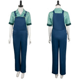 Movie Ghostbusters: Afterlife Phoebe Spengler Women Blue Suit Cosplay Costume Outfits Halloween Carnival Suit