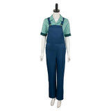 Movie Ghostbusters: Afterlife Phoebe Spengler Women Blue Suit Cosplay Costume Outfits Halloween Carnival Suit