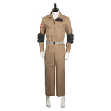Movie Ghostbusters: Afterlife Trevor Khaki Jumpsuit Cosplay Costume Outfits Halloween Carnival Suit