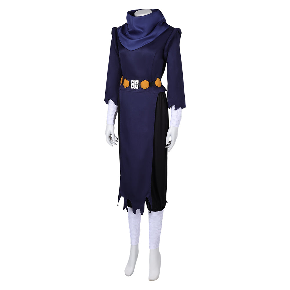 Movie Kung Fu Panda 4(2024) Zhen Women Blue Dress Cosplay Costume Outf TrendsinCosplay Movie Kung Fu Panda 4(2024) Zhen Women Blue Dress Cosplay Costume Outf TrendsinCosplay