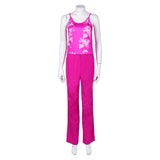 Movie Mean Girls 2024 Janis Ian Women Purple Outfit Cosplay Costume Outfits Halloween Carnival Suit