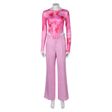 Movie Mean Girls 2024 Regina George Women Pink Suit Cosplay Costume Outfits Halloween Carnival Suit