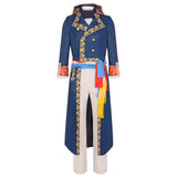 Movie Napoleon 2023 Napoleon Blue Outfit Cosplay Costume Outfits Halloween Carnival Suit