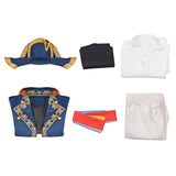 Movie Napoleon 2023 Napoleon Blue Outfit Cosplay Costume Outfits Halloween Carnival Suit