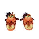 Movie Puss In Boots Cat Plush Slippers Cosplay Shoes Halloween Costumes Accessory Prop