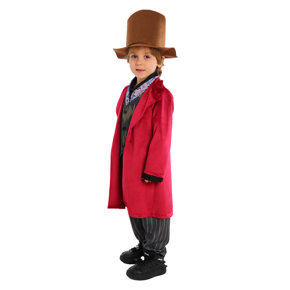 Movie Charlie And The Chocolate Factory Child Cosplay Halloween For