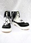Neverossa Black and White Cosplay Boots Shoes
