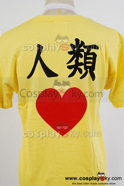 NO GAME NO LIFE Kuhaku I Love Human T Shirt Tee